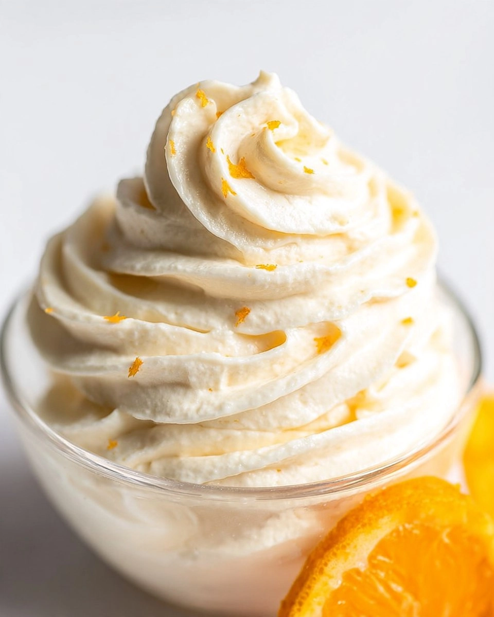 Orange Ermine Frosting