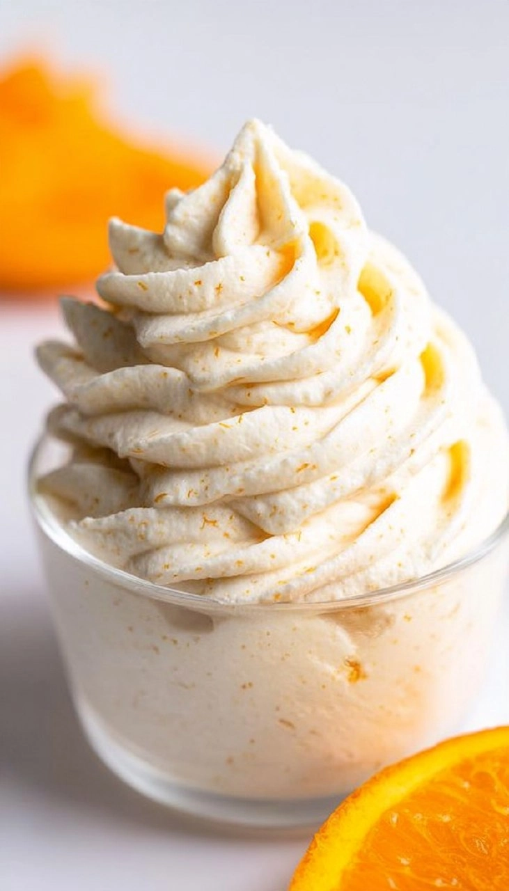 Orange Ermine Frosting