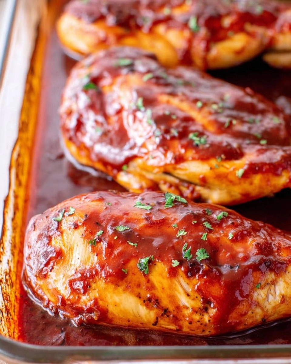 Oven Baked BBQ Chicken Breast