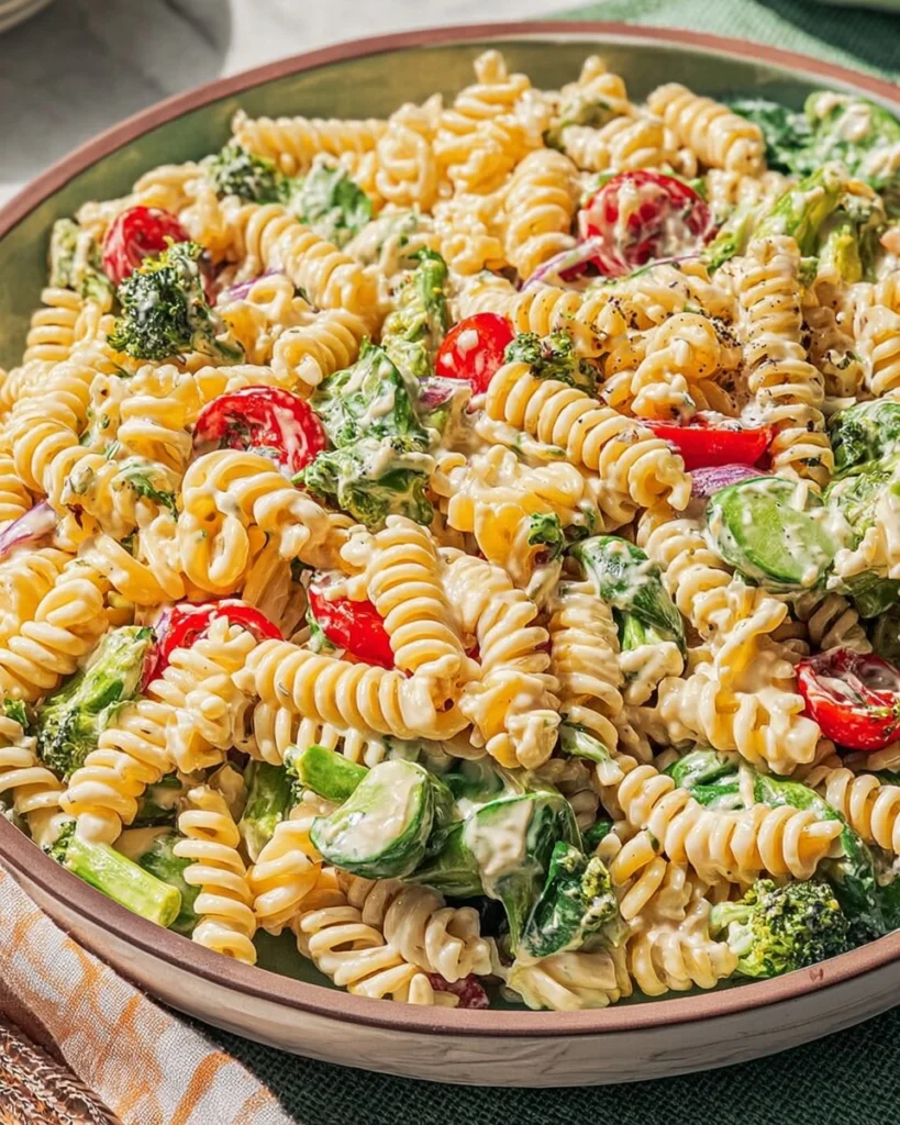 Pasta-Salad-with-Mayo-Recipe