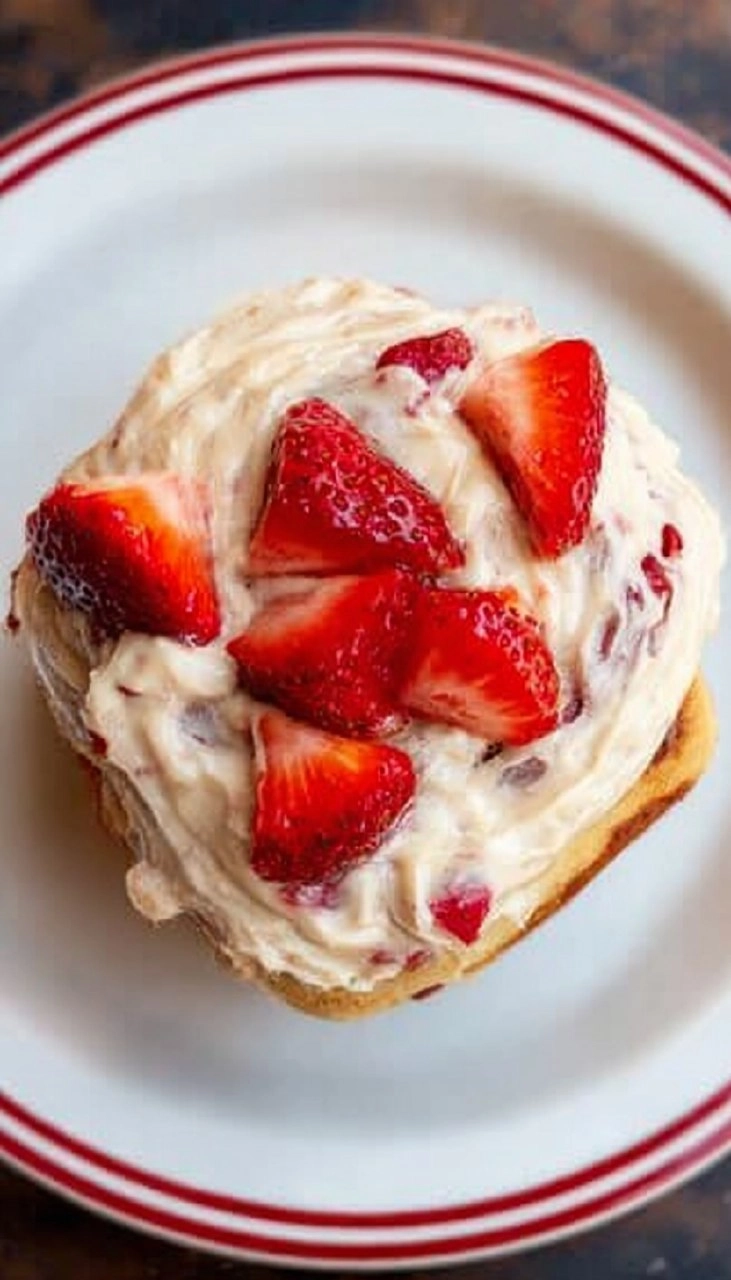 Strawberry Sweet Rolls
