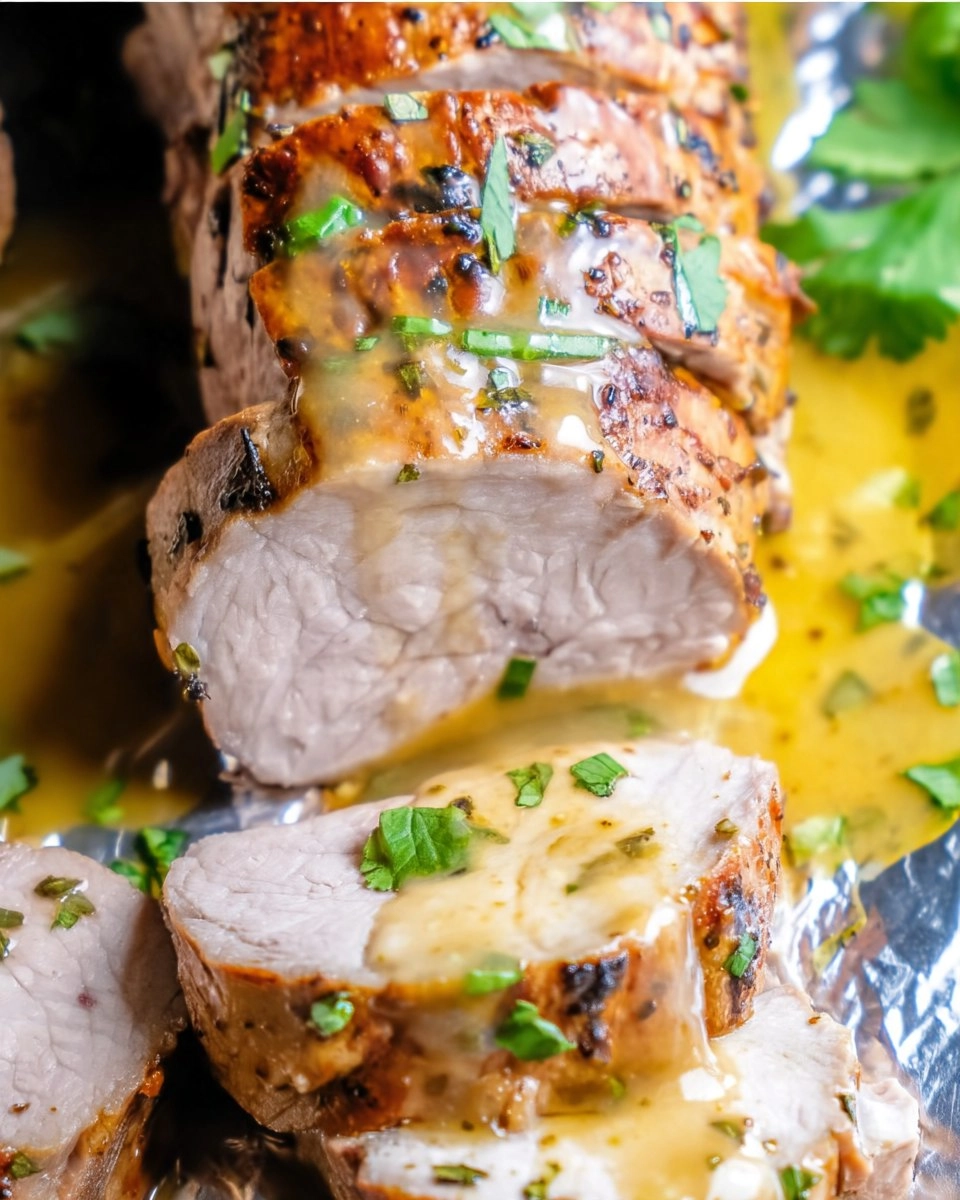Baked Ranch Pork Tenderloin and Gravy
