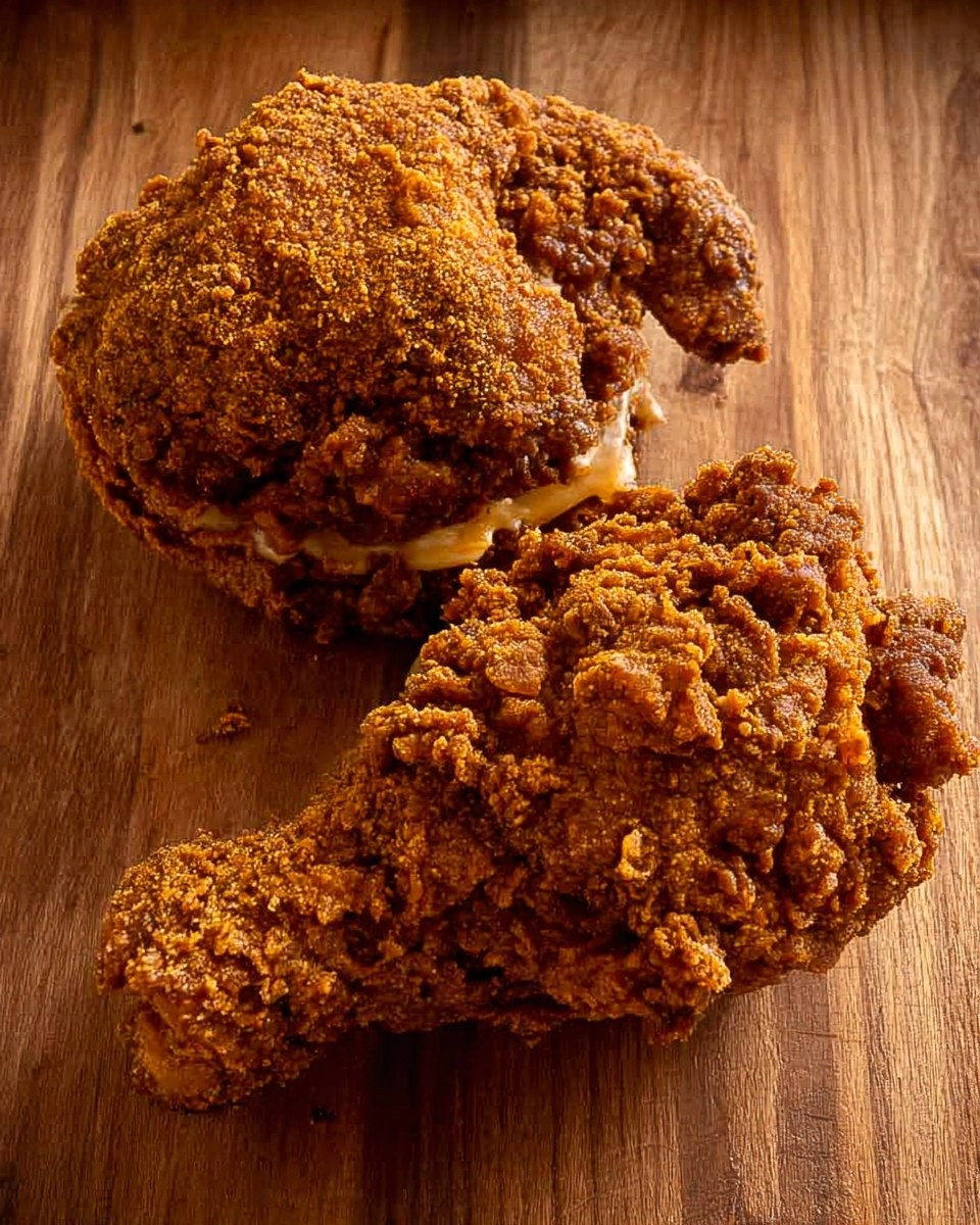 Cheesy Fried Chicken