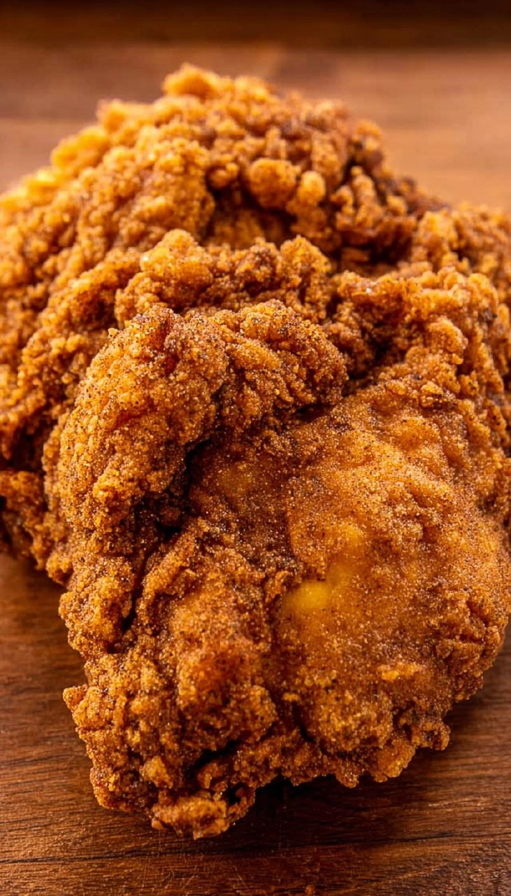 Cheesy Fried Chicken