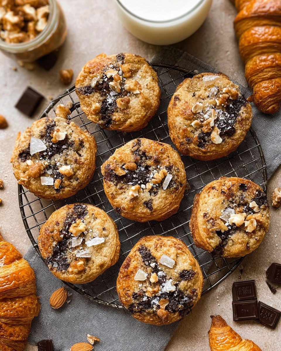 Chocolate Croissant Cookies