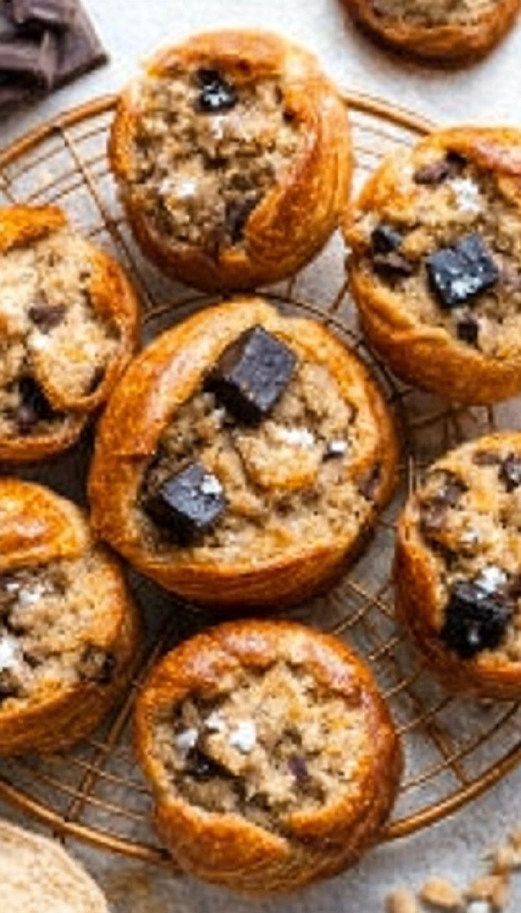 Chocolate Croissant Cookies