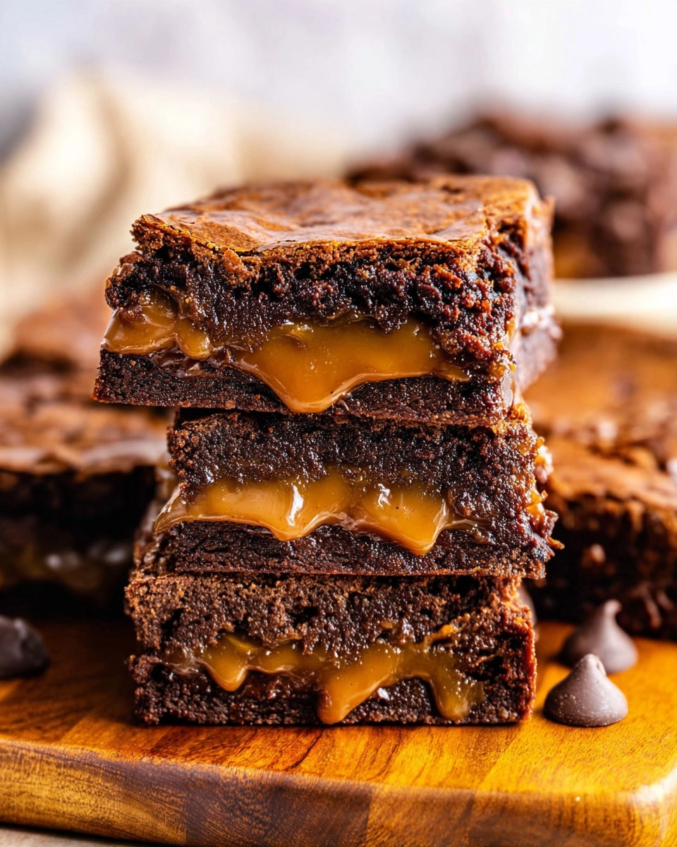 Dulce de Leche Brownies