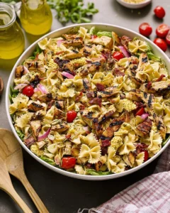 Honey-Mustard-Chicken-Pasta-Salad-Recipe