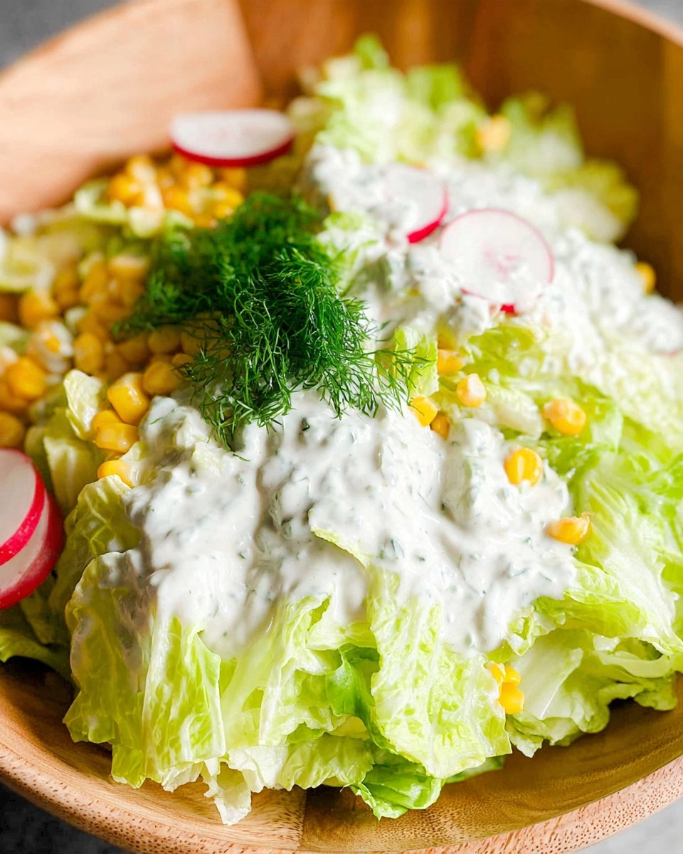 Iceberg Lettuce Salad