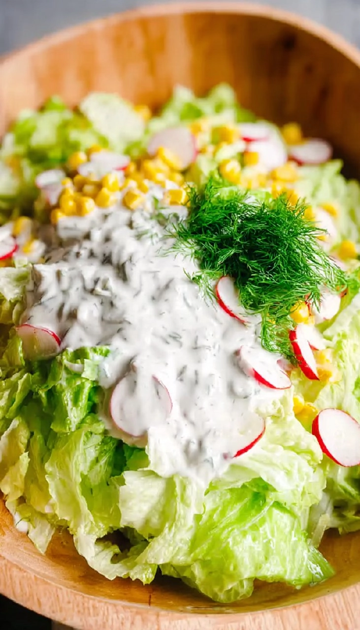 Iceberg Lettuce Salad