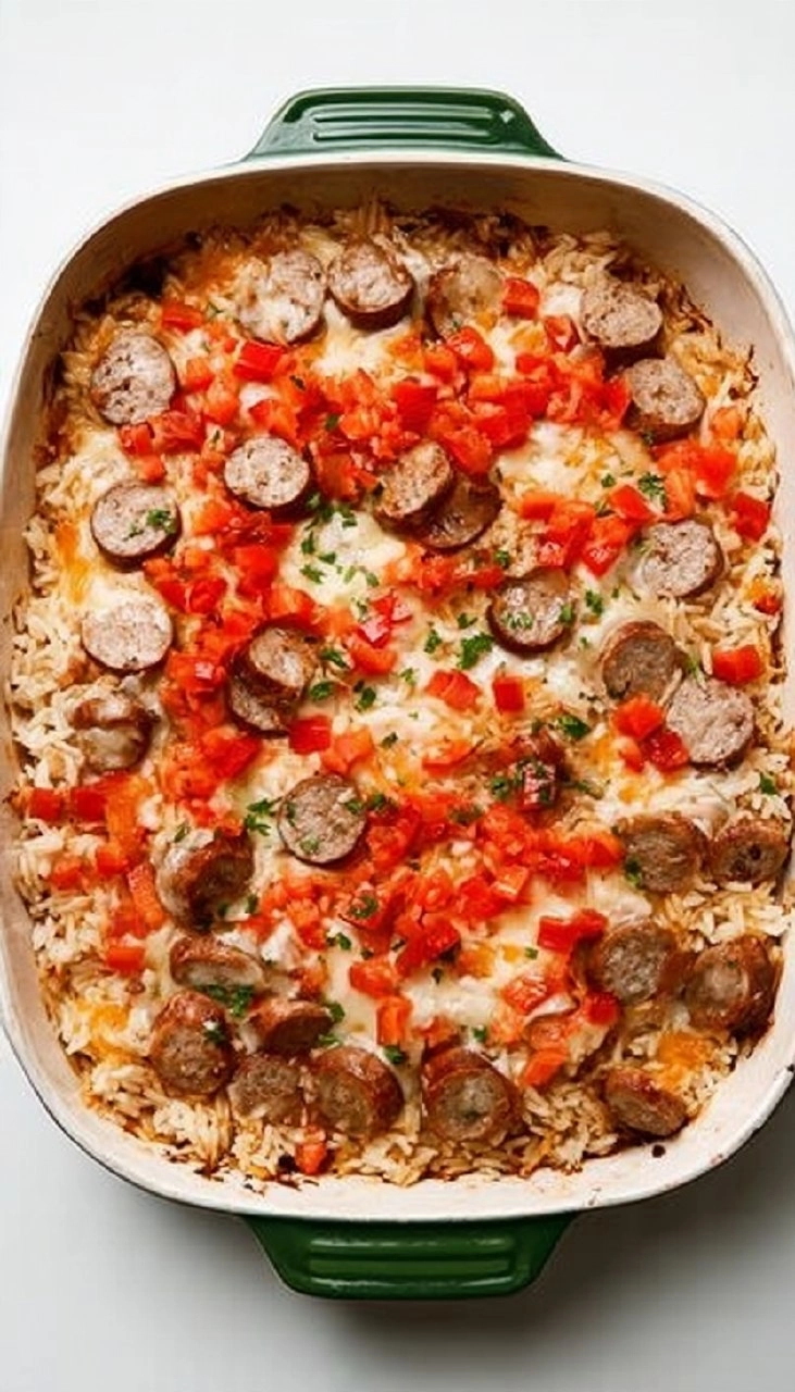 Italian Sausage and Rice Casserole