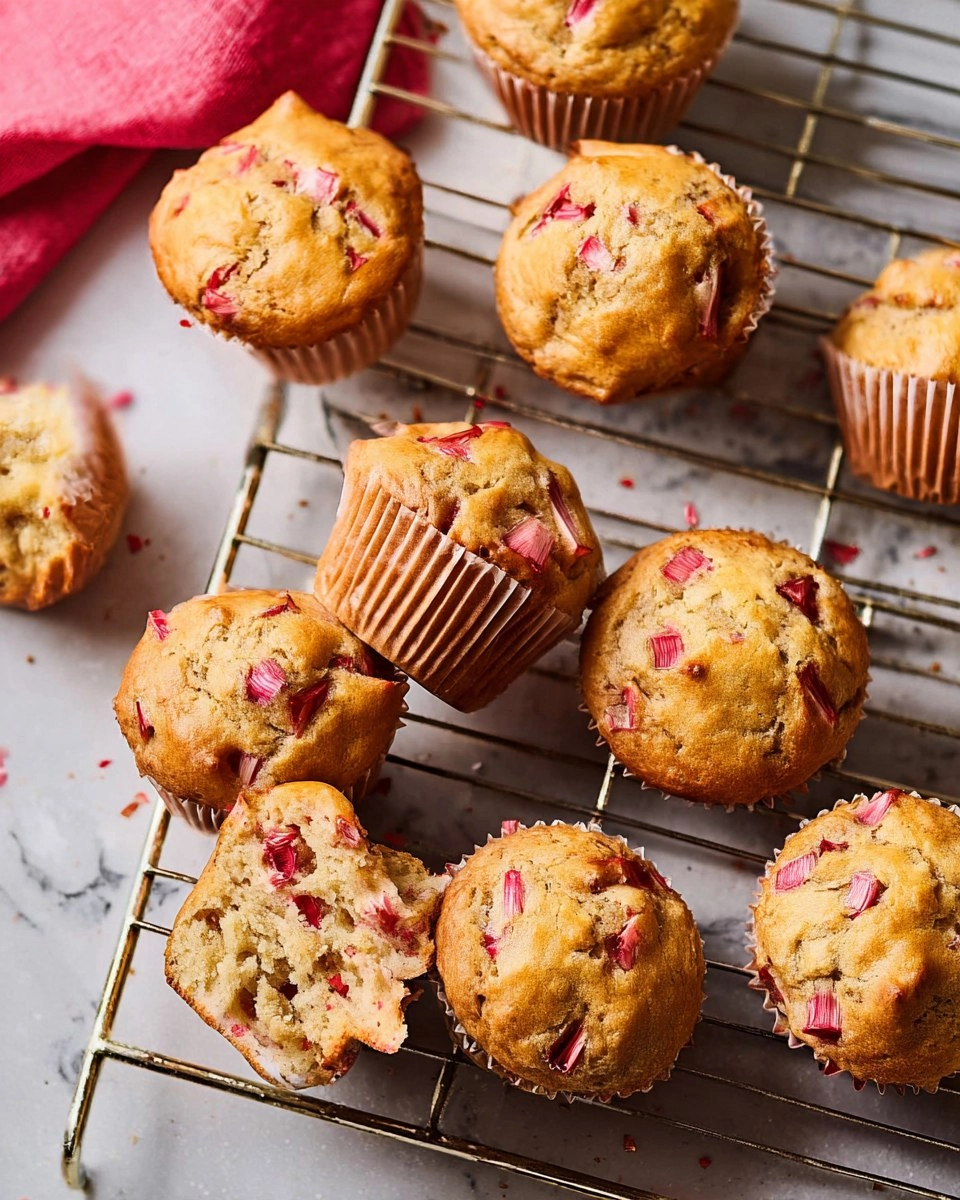 Rhubarb Muffins