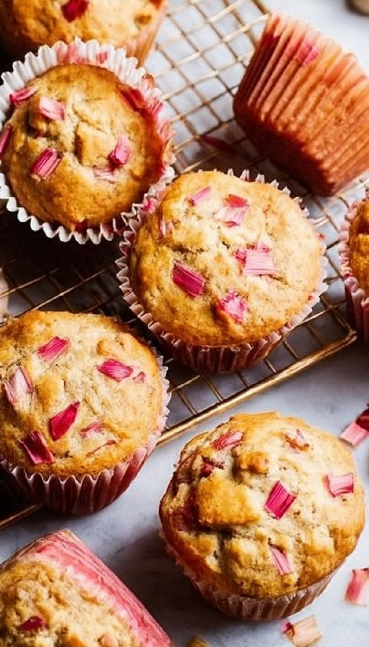 Rhubarb Muffins