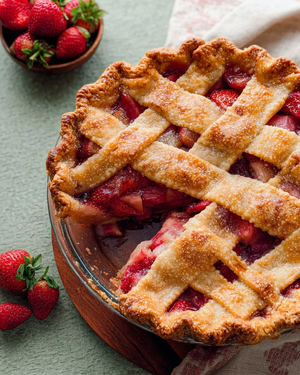 Strawberry Rhubarb Pie